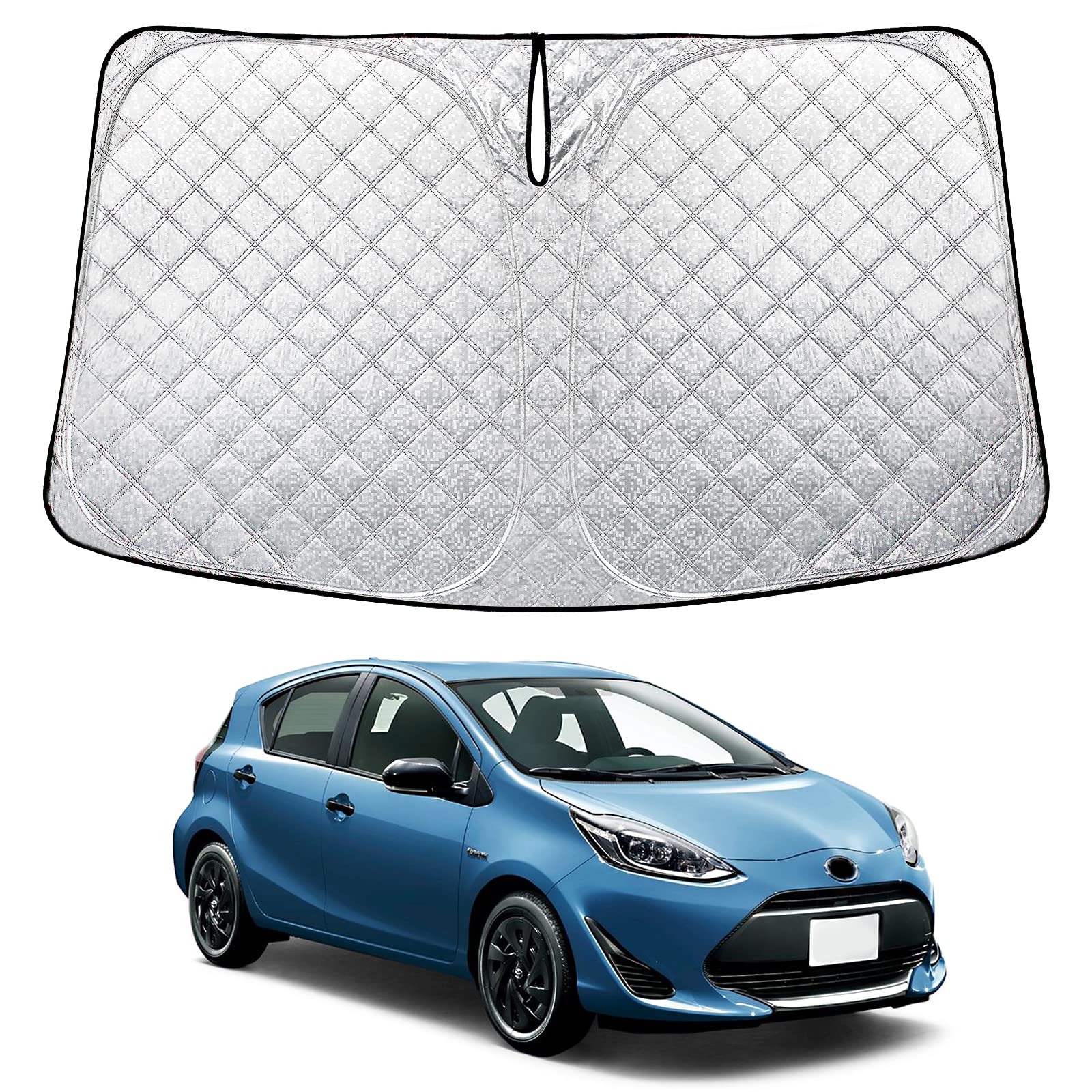 Amazon | 新型 アクア NHP10/NHP10H型 専用 フロントガラス用